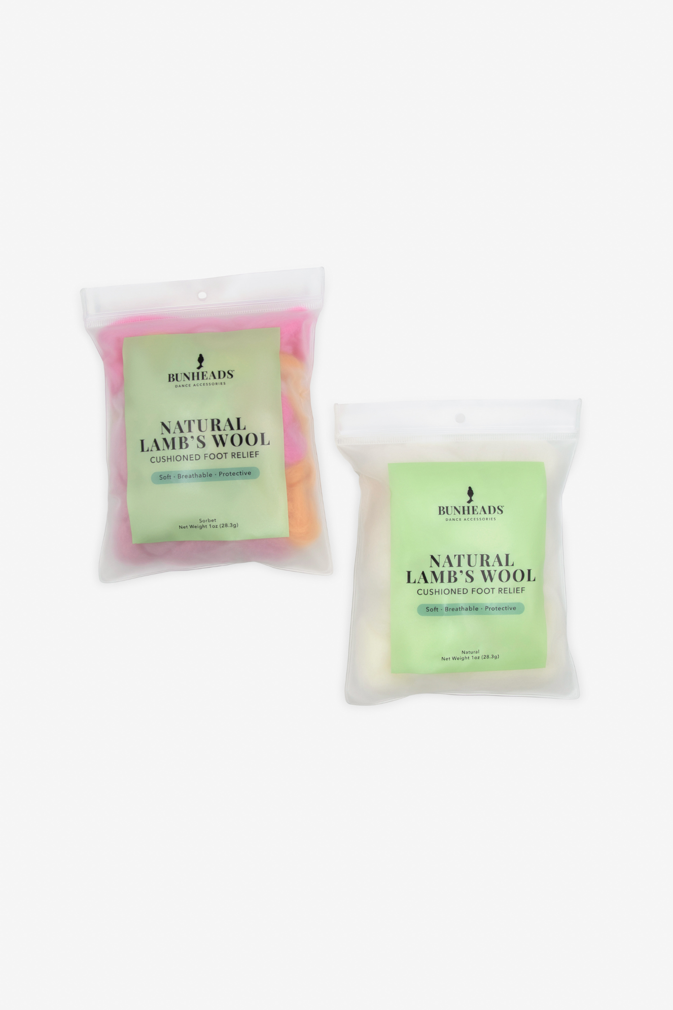 Bunheads Natural Lambs Wool