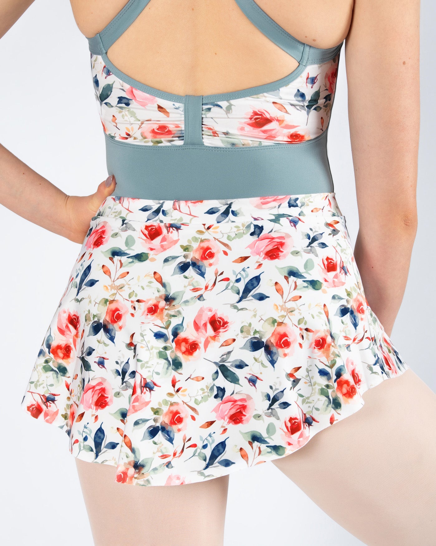Energetiks-Natalia-Skirt-Limited-Edition-Tea-Rose/Stone-Blue