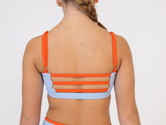Global-Dancewear-Darling-Crop-In-Chilli-Red-and-Costa-Blue