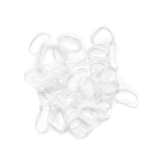 KySienn-Elastic-Poly-Hair-Bands-Clear