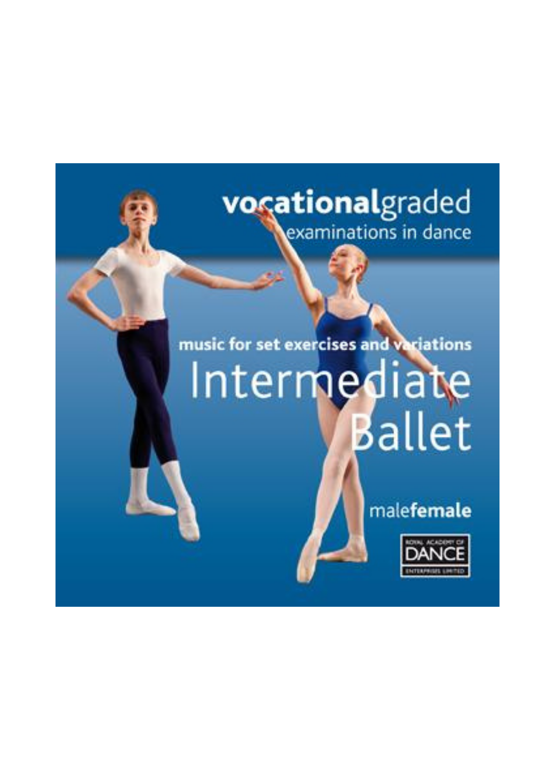 RAD Music CD - Intermediate - Male/Female – Dance Desire