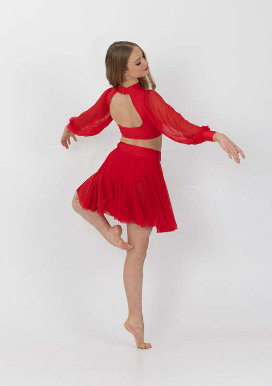Studio7-Annabelle-Crop-In-Red