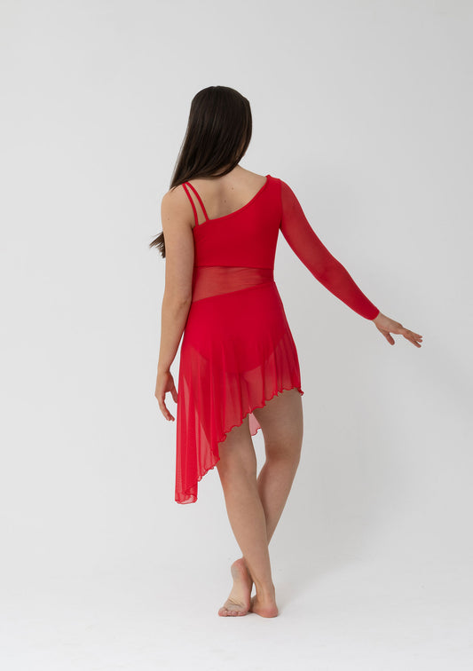 Studio7-Tasha-Lyrical-Dress-In-Red