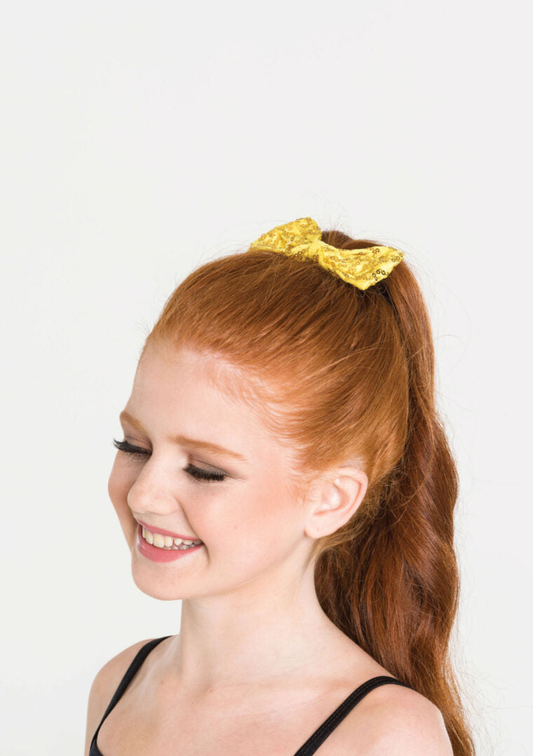Studio7-Sequin-Bow-In-Yellow