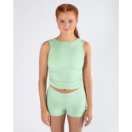 Energetiks Madison Gather Crop Singlet