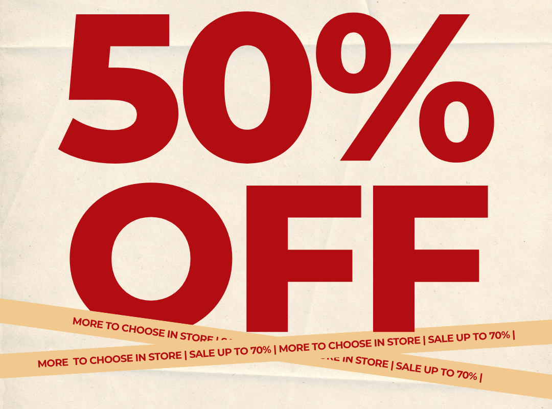 SALE 50% OFF