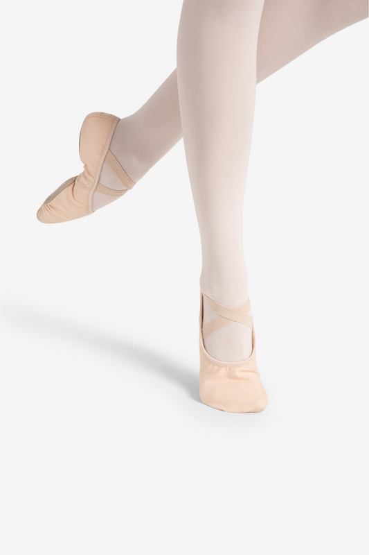 Capezio Hanami Canvas Split Sole Ballet Shoes - Adult - Light Pink