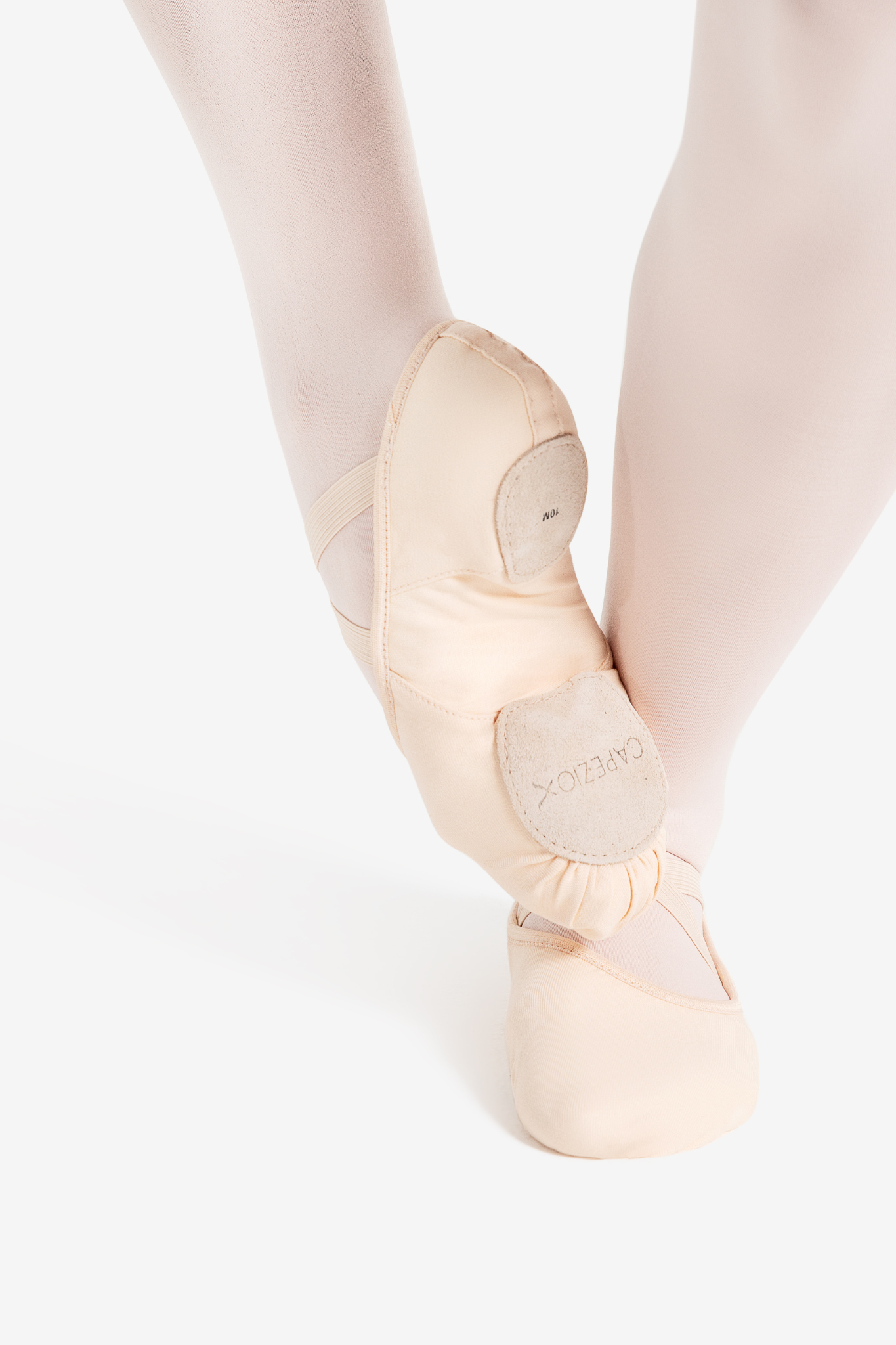 Capezio Hanami Canvas Split Sole Ballet Shoes - Adult - Light Pink
