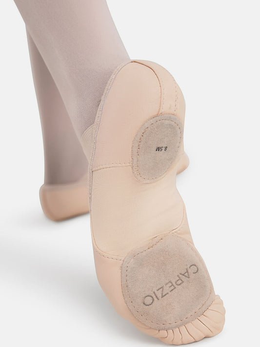 Capezio Hanami Leather Split Sole Ballet Shoe - Child