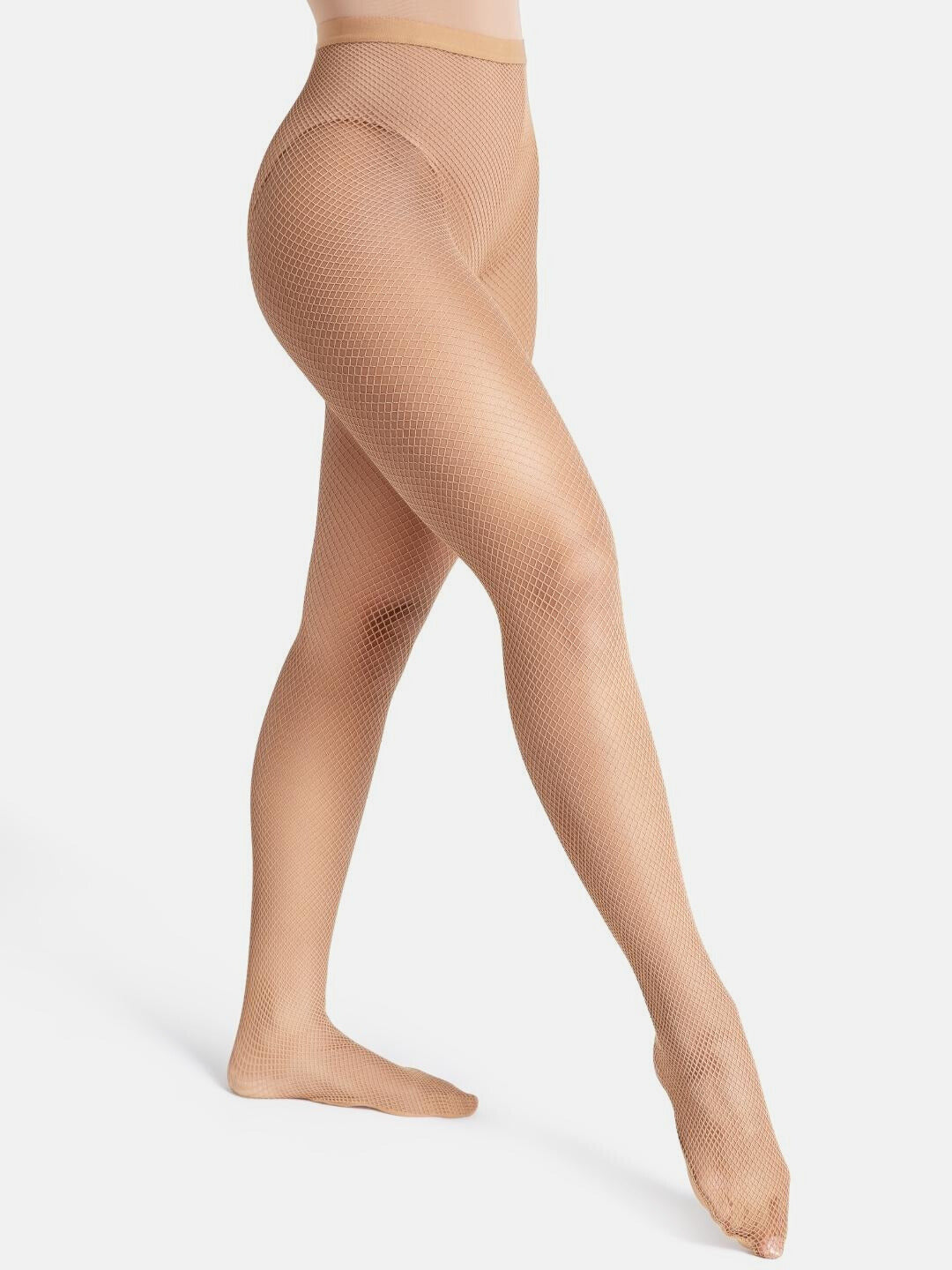 Capezio Professional Footed Fishnet Stockings - Adults
