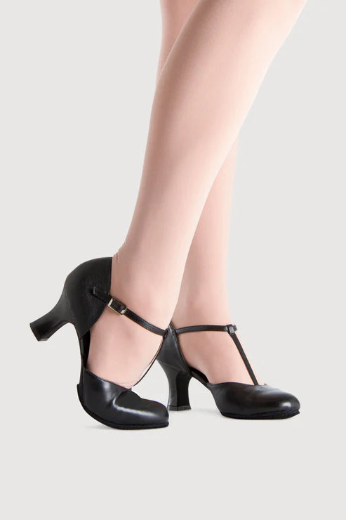Bloch-Splitflex-Chorus-Shoes-2.5"-Heel-In-Black