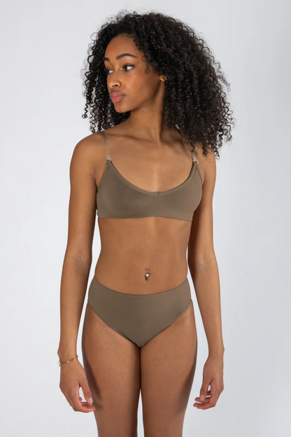 Energetiks Clear Back Bra - Child