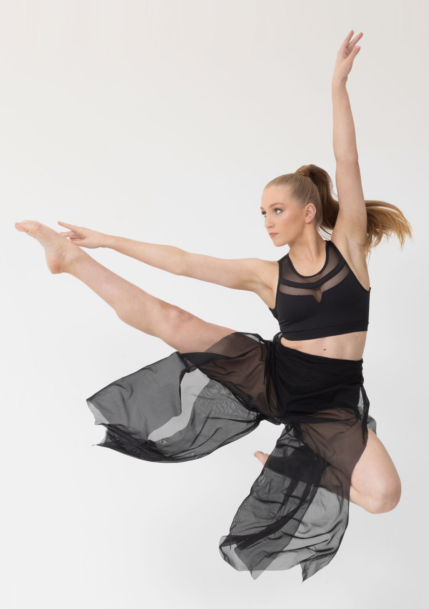 Studio 7 Mesh Wrap Pants - Adult