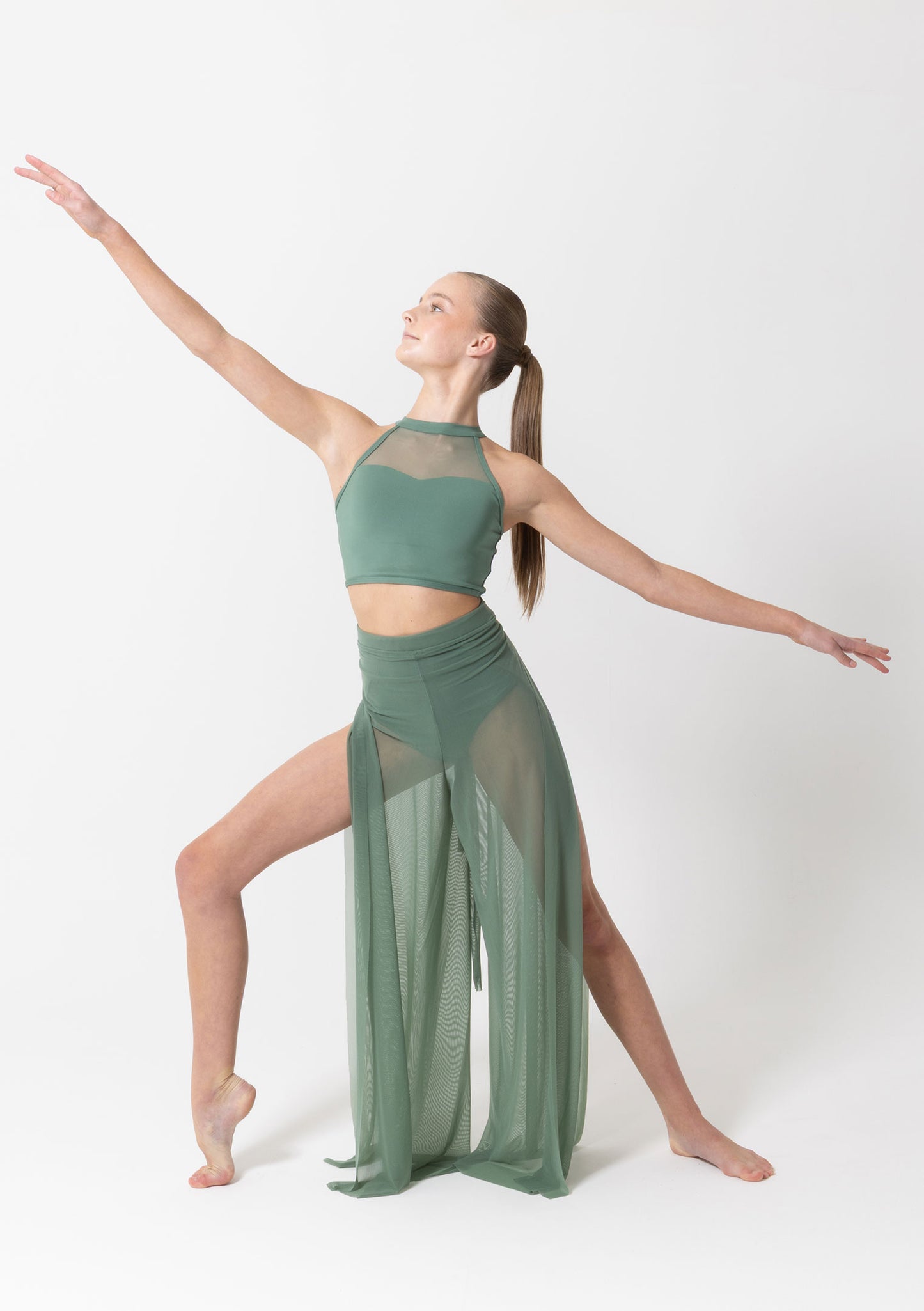 Studio 7 Mesh Wrap Pants - Adult