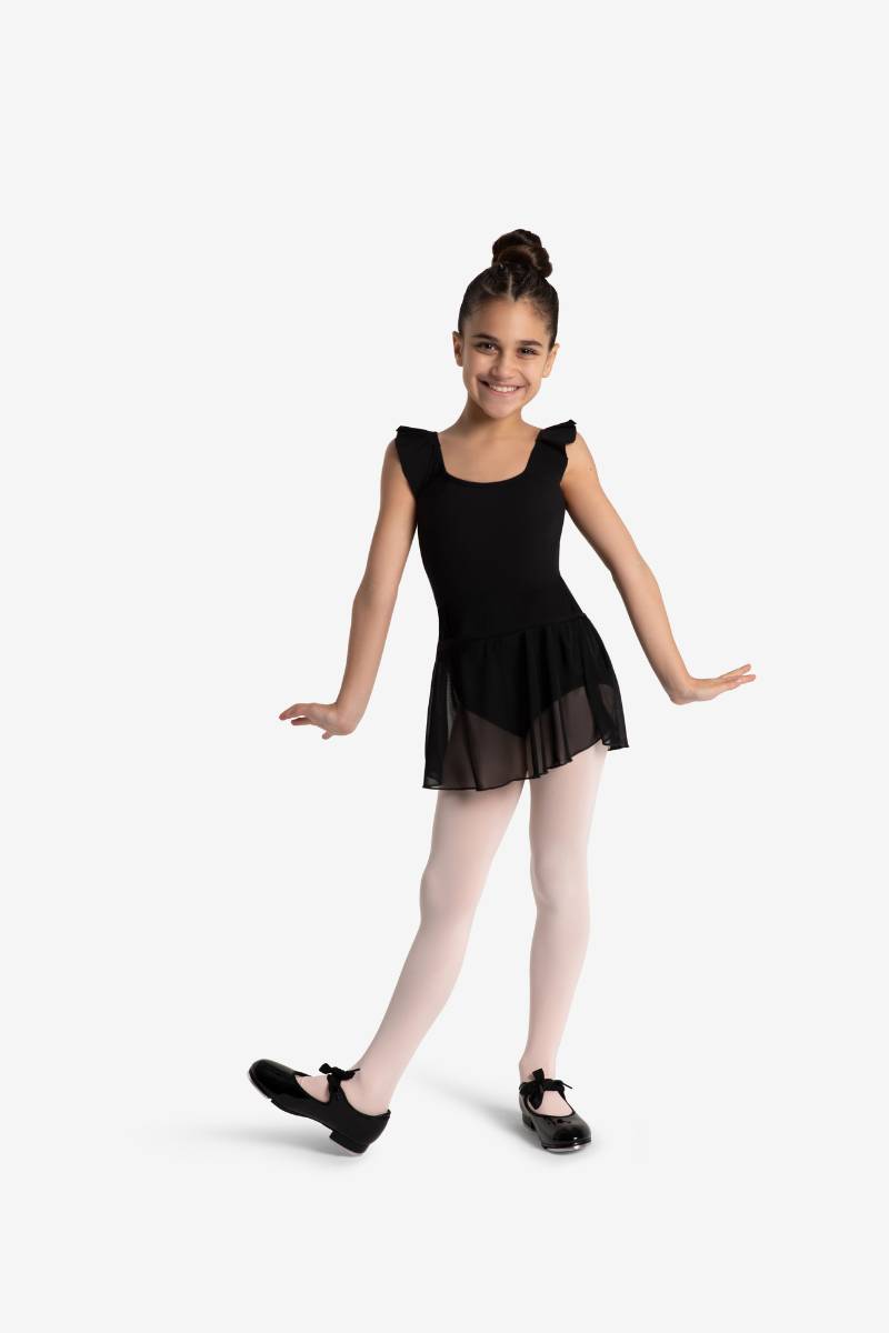 Capezio-Aurora-Frilly-Dress-In-Black