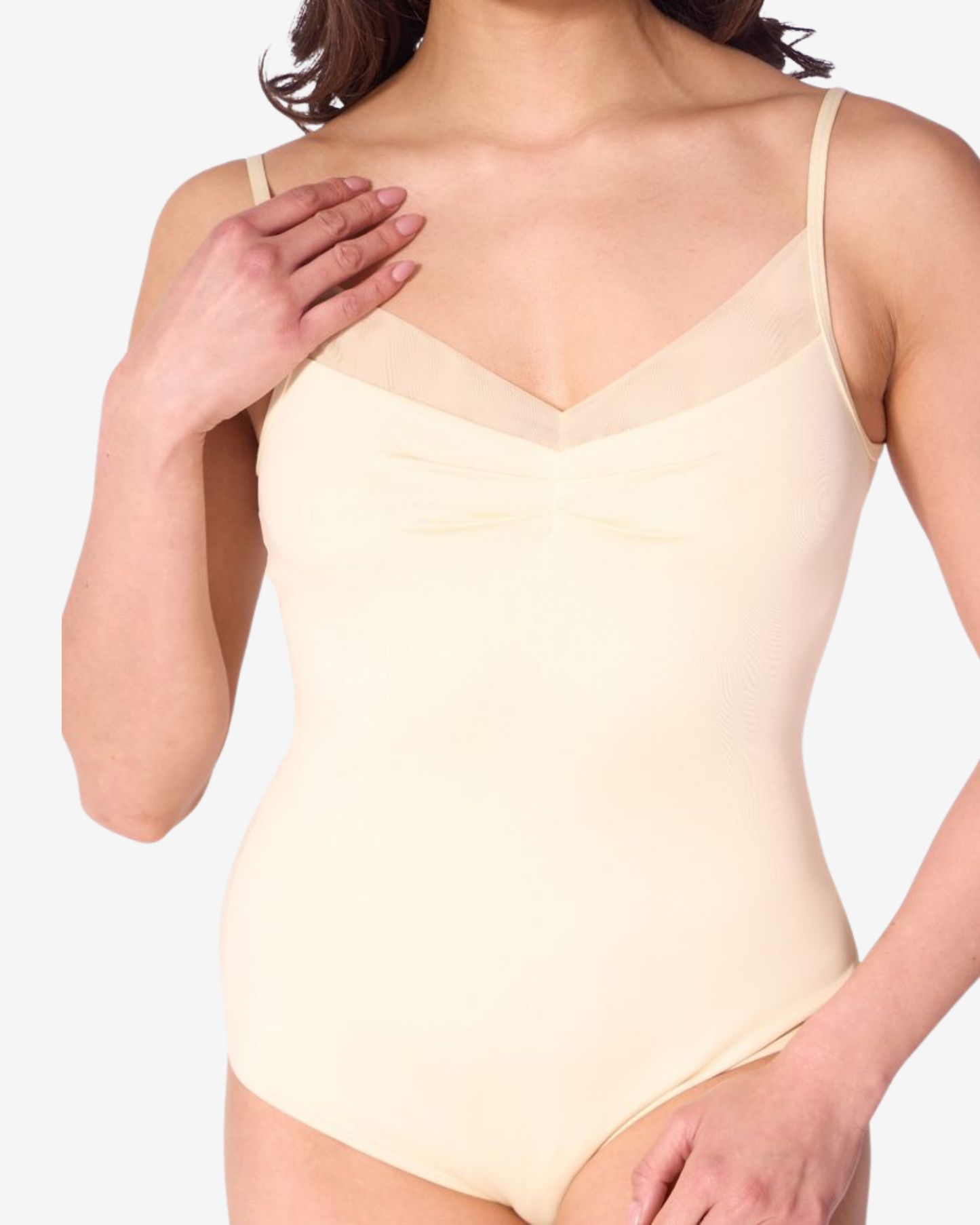 Capezio-Anemoia-Camisole-Leotard-In-Butter