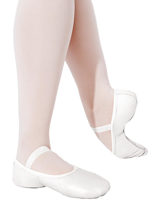 Capezio-Lily-Leather-Full-Sole-Ballet-Shoe-In-White