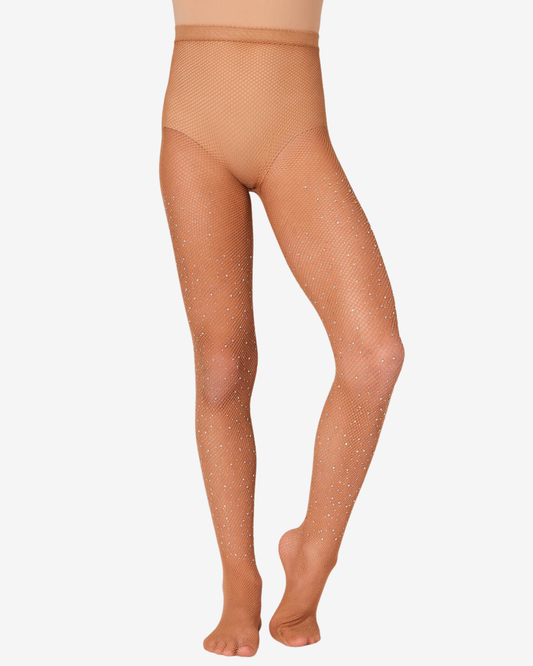 Capezio-Rhinestones-Fishnet-In-Suntan