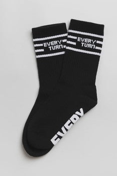 Every-Turn-Crew-Sock-In-Black