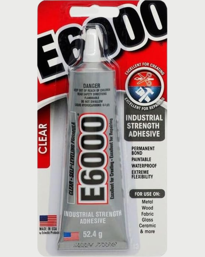 E6000 - Adhesive Clear Industrial Strength