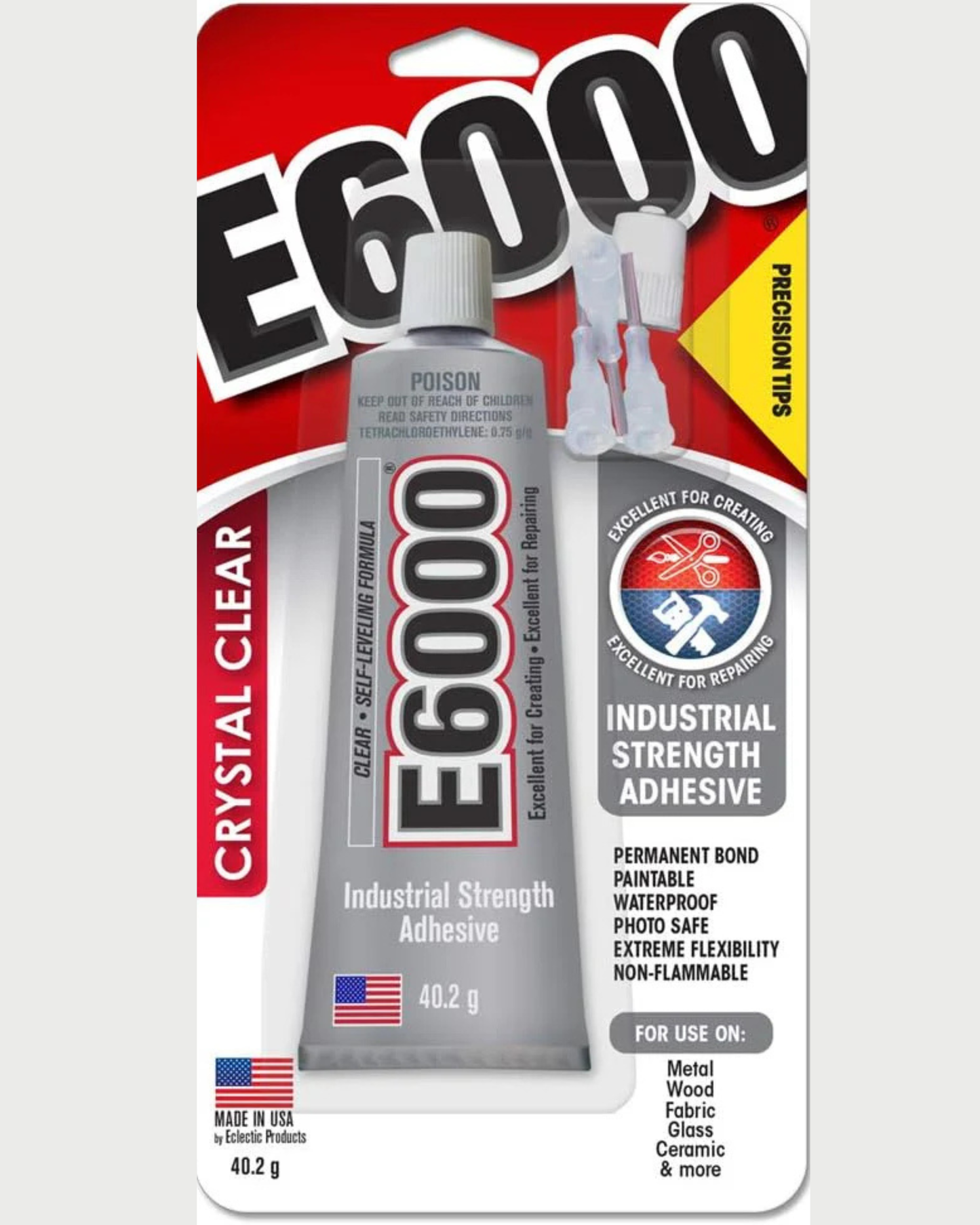 E6000 - Adhesive Clear Industrial Strength