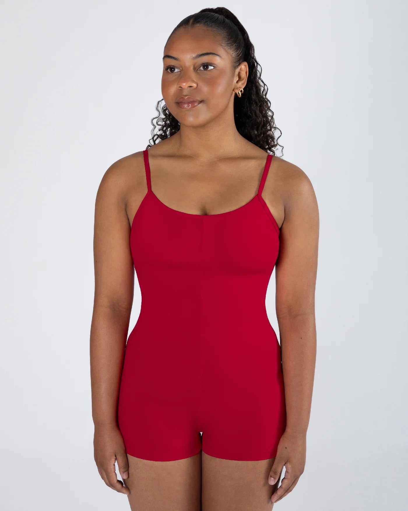 Energetiks-Perry-Hot-Short-Unitard-In-Red