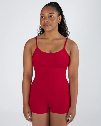 Energetiks-Perry-Hot-Short-Unitard-In-Red
