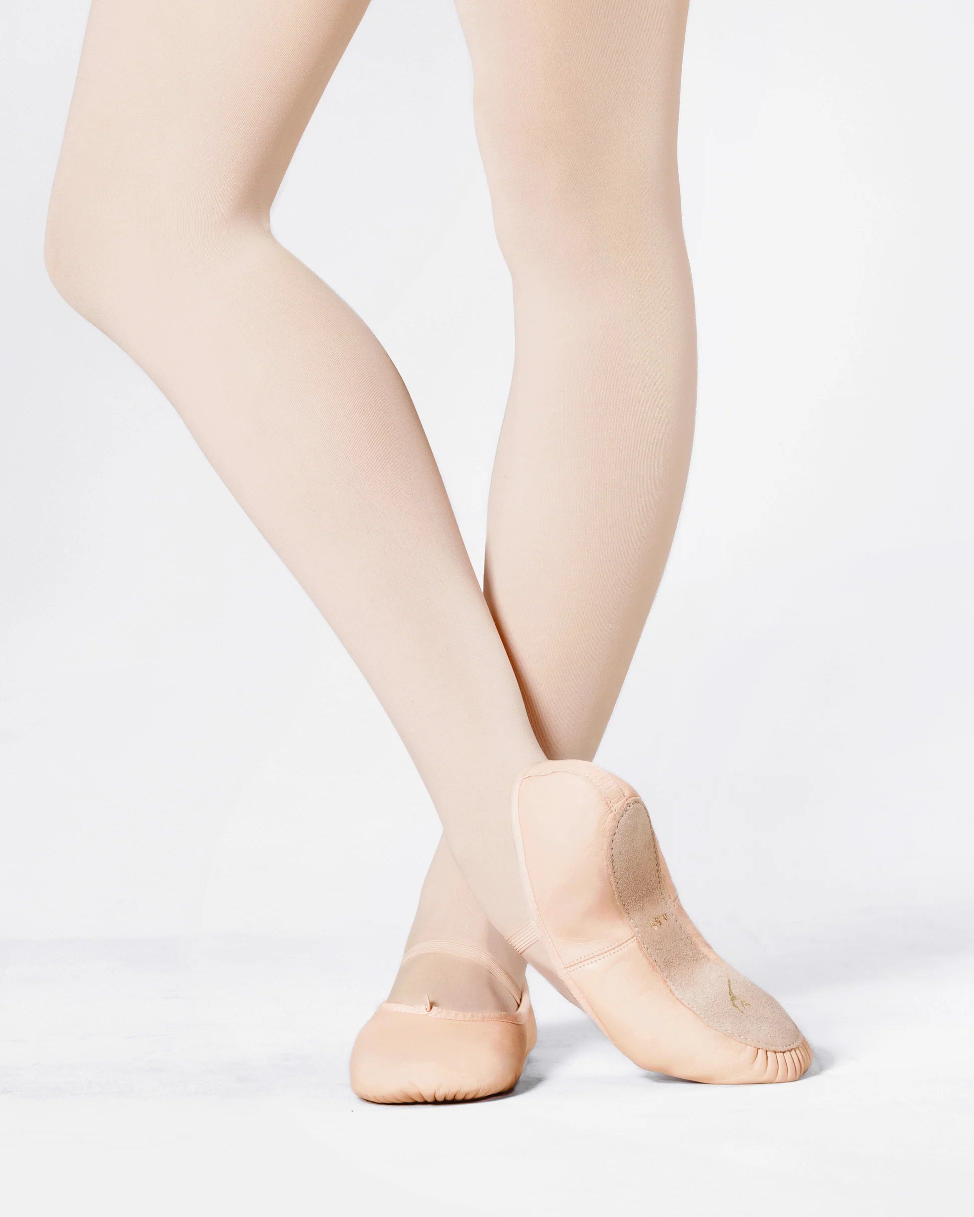 Energetiks-Leather-Full-Sole-Ballet-Shoes-In-Pink