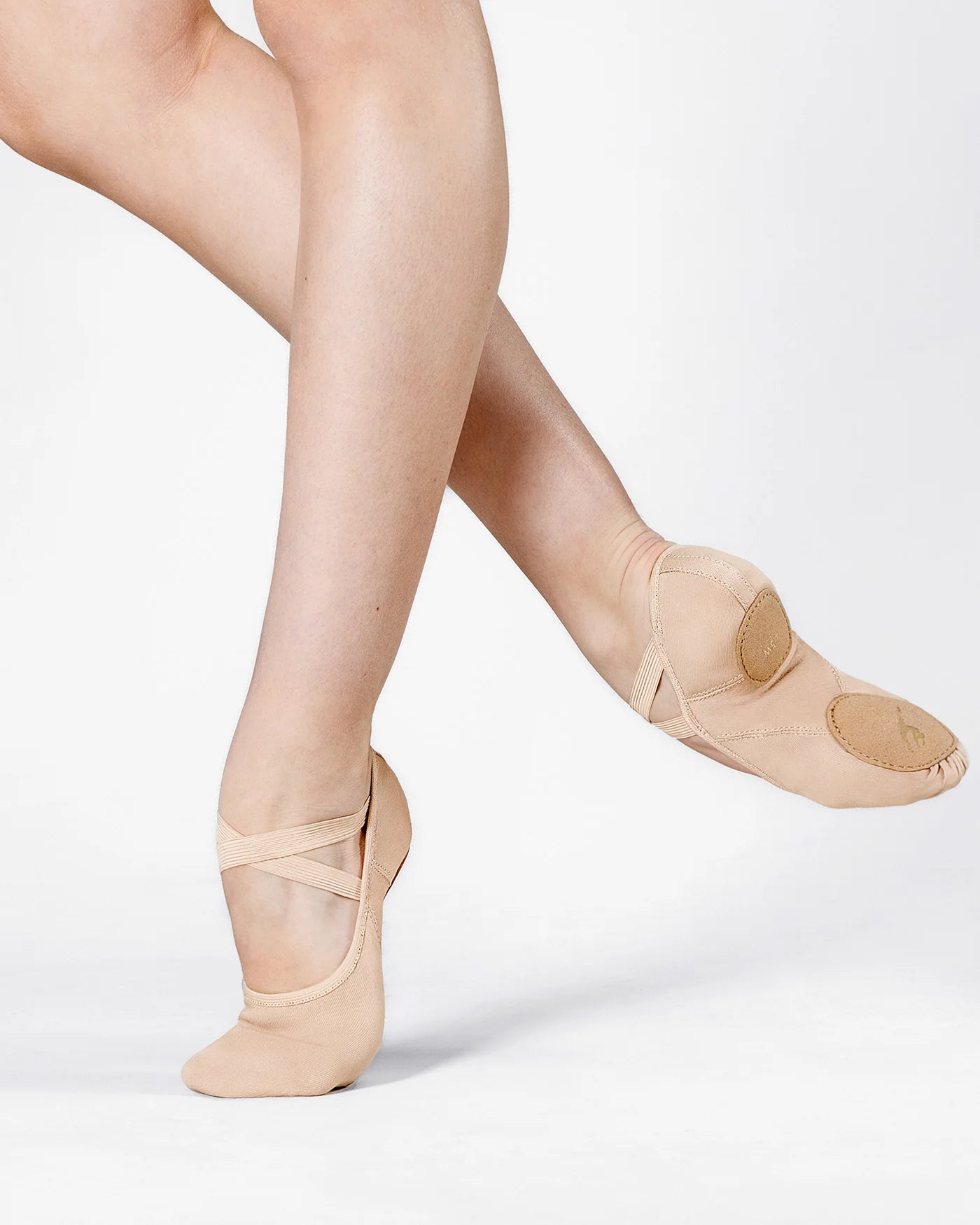 Energetiks-Revelation-Stretch-Canvas-Ballet-Shoe-Tech-Fit-In-Beige