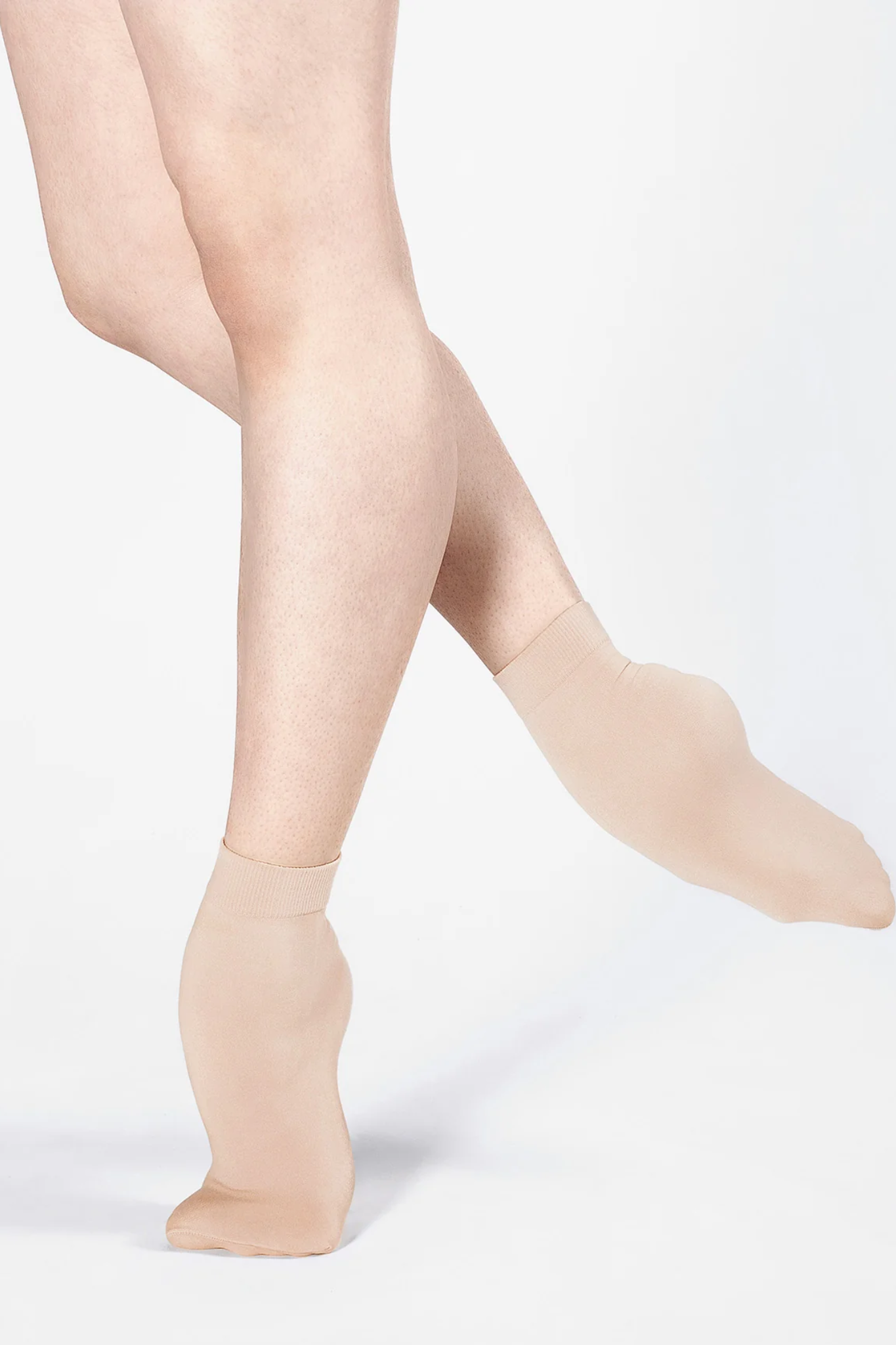 Energetiks-Dance-Anklet-Socks-In-Salmon-Pink