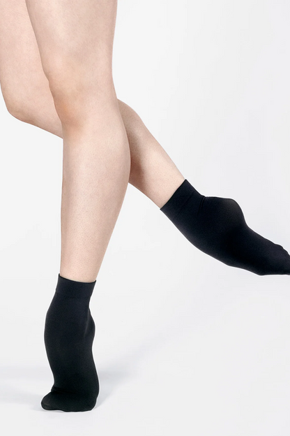 Energetiks-Dance-Anklet-Socks-In-Black