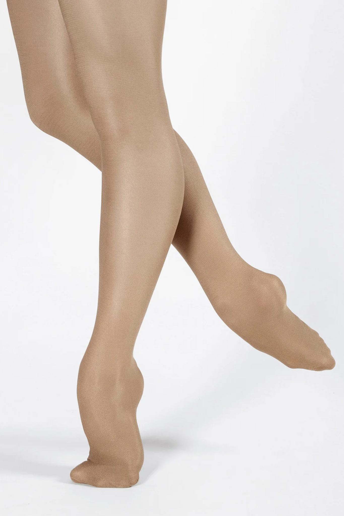 Energetiks-Professional-High-Gloss-Footed-Stockings-In-Beige
