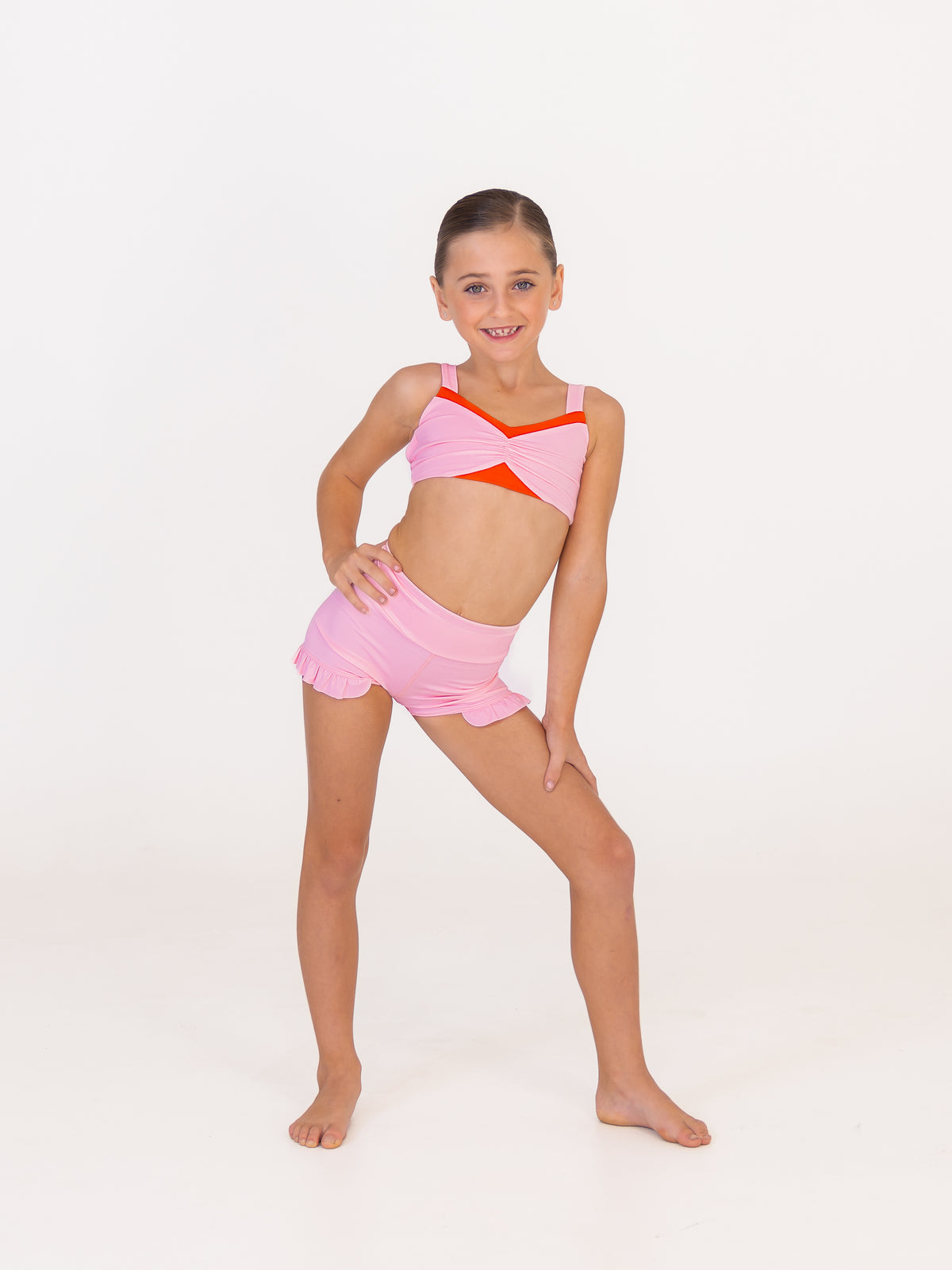 Global-Dancewear-Frilled-Shorts-In-Baby-Pink