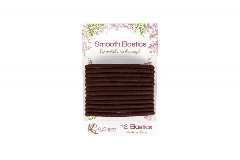 KySienn-Smooth-Hair-Tie-Elastics-IBrown