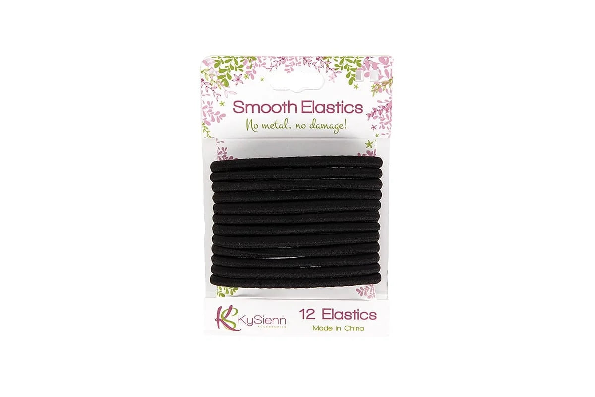 KySienn-Smooth-Hair-Tie-Elastics-Black