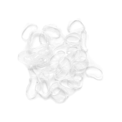 KySienn-Elastic-Poly-Hair-Bands-Clear
