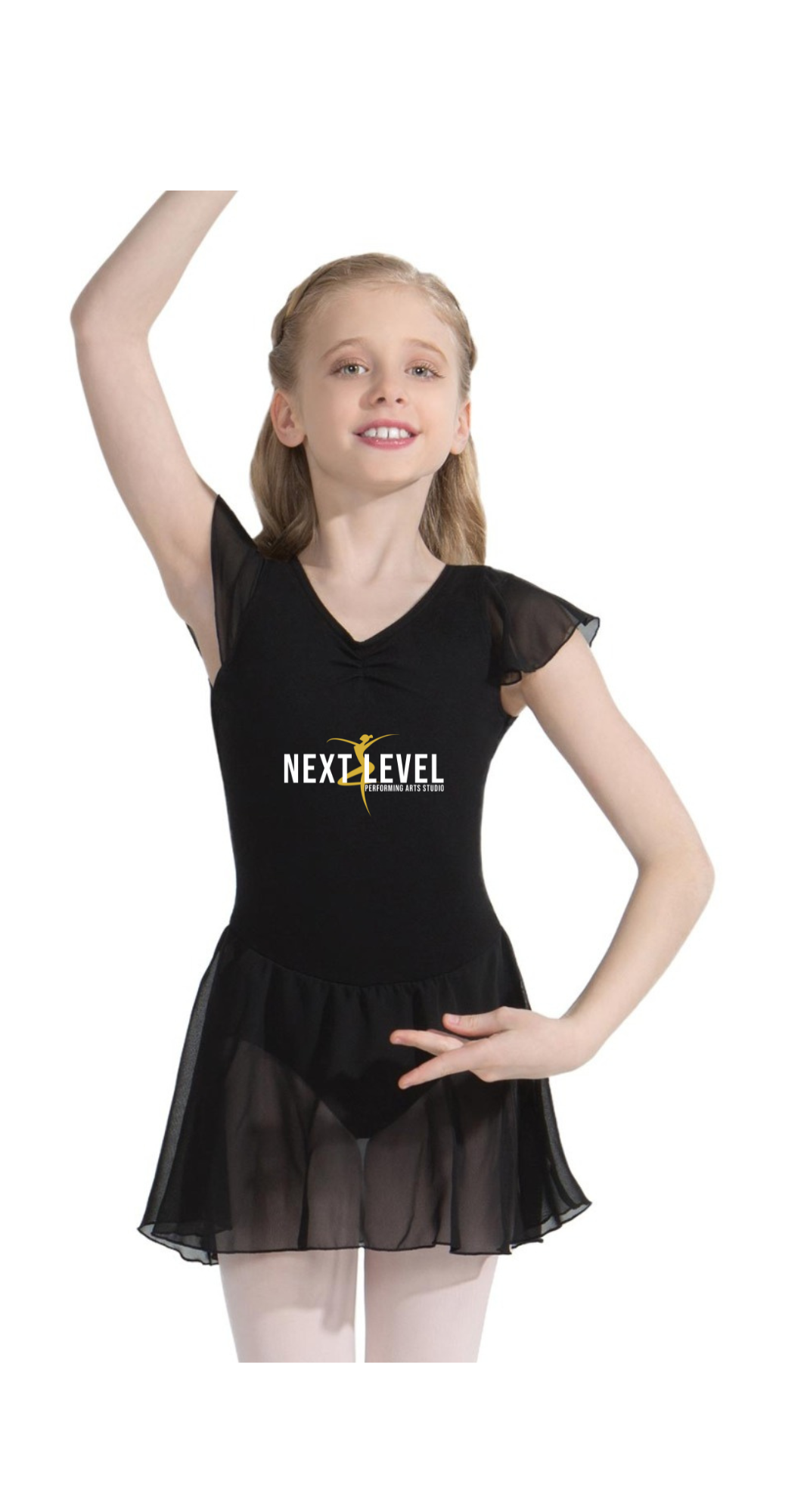 Next-Level-Uniform-Flutter-Sleeve-Dress