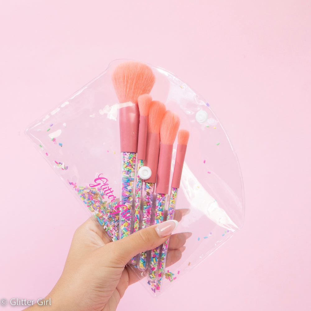 Glitter Girl Makeup Brush Set