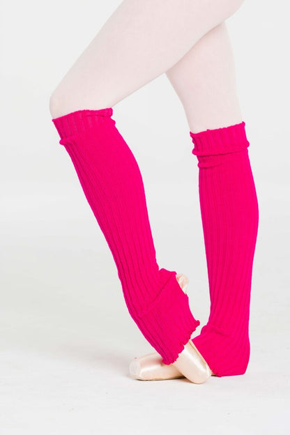 Studio7-60cm-Stirrup-Leg-Warmers-In-Fuchsia