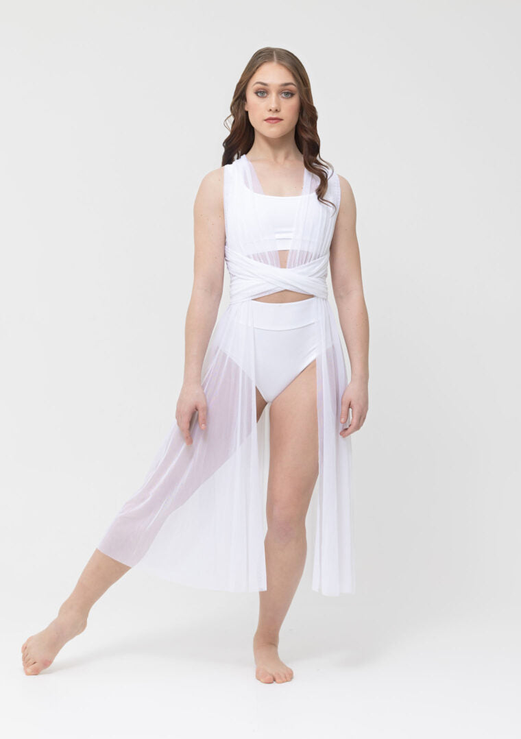 Studio7-Convertible-Mesh-Overdress-In-White