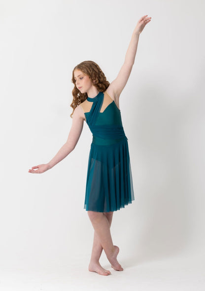 Studio7-Lexi-Lyrical-Dress-In-Teal