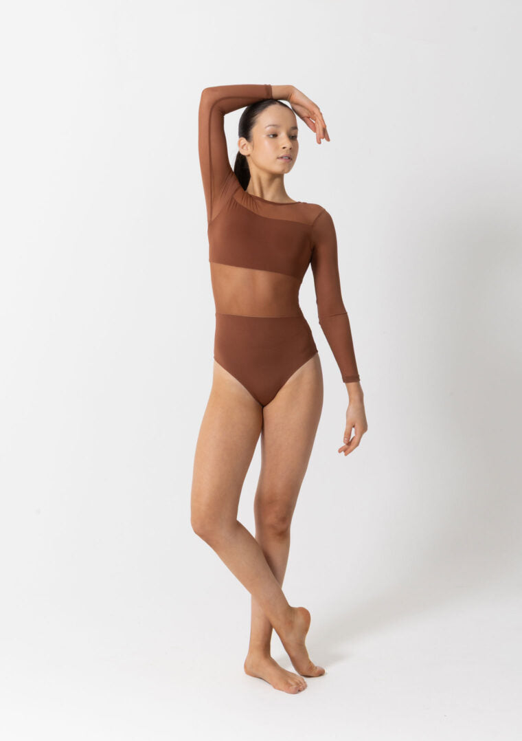 Studio7-Cleo-Leotard-In-Mocha 