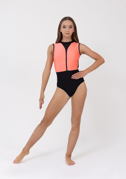 Studio7-Vera-Leotard-In-Coral-Crush