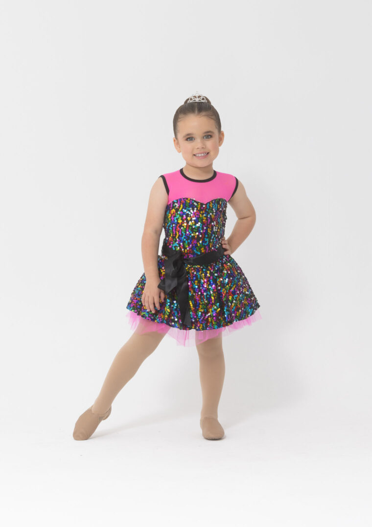 Studio7-Party-Princess-Dress-In-Hot-Pink 