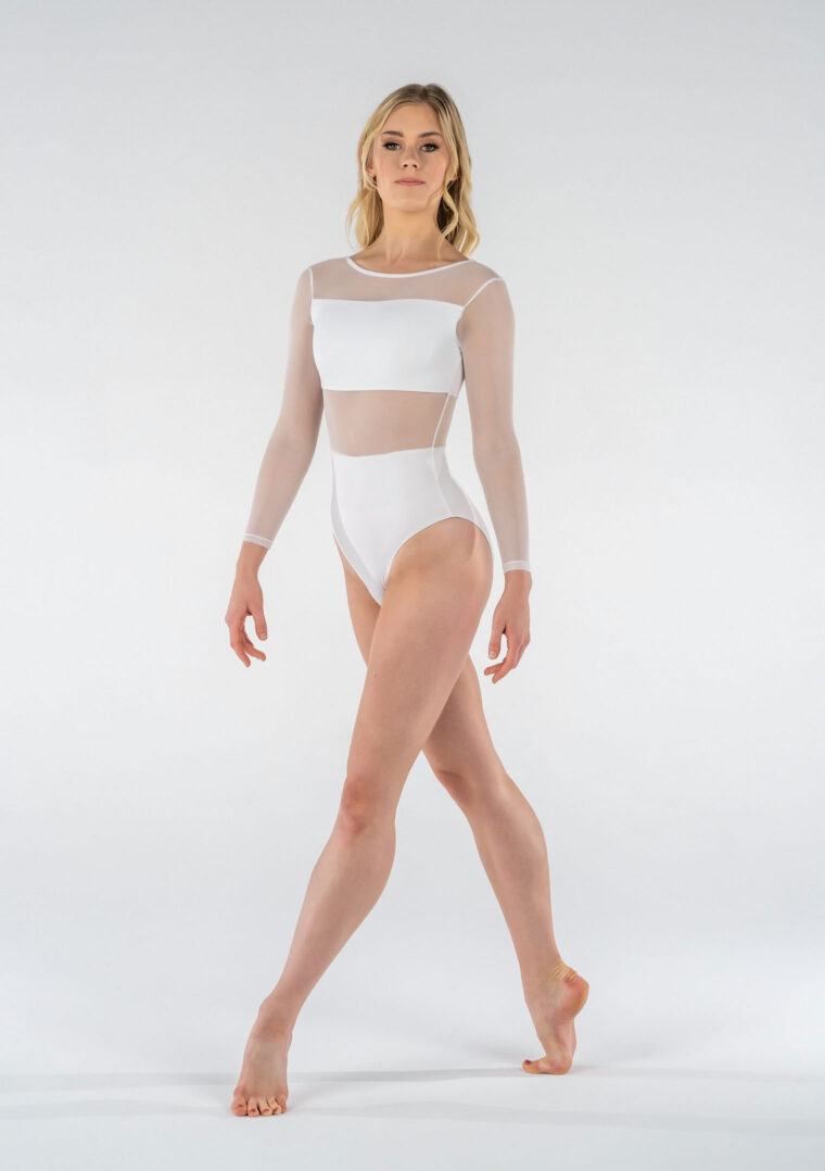 Studio7-Cleo-Leotard-In-White