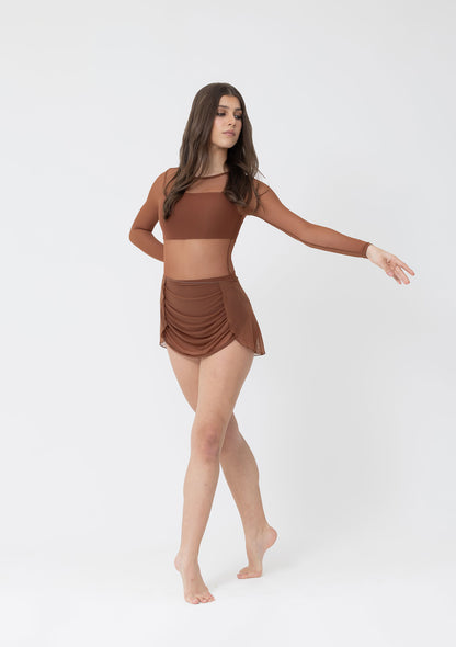 Studio7-Clara-Skirt-In-Mocha