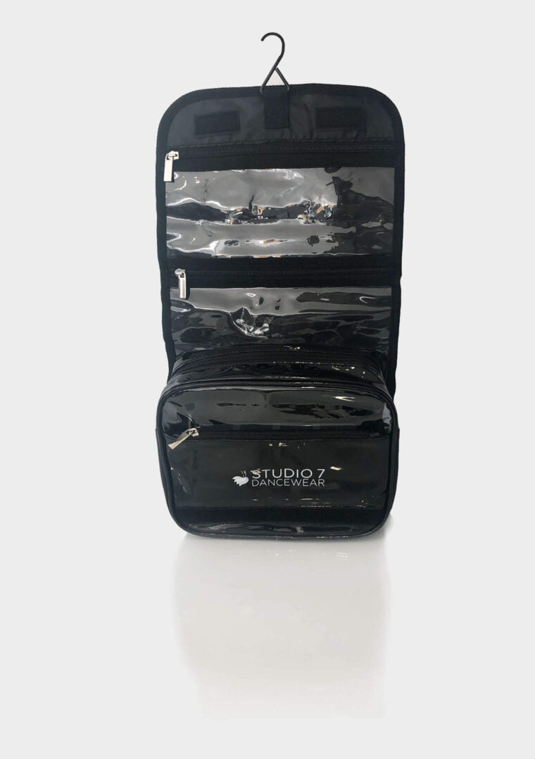 Studio7-Holographic-Make-Up-Bag-In-Black
