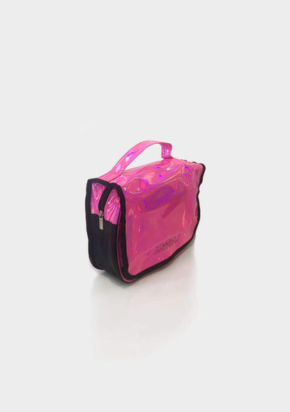 Studio7-Holographic-Make-Up-Bag-In-Hot-Pink