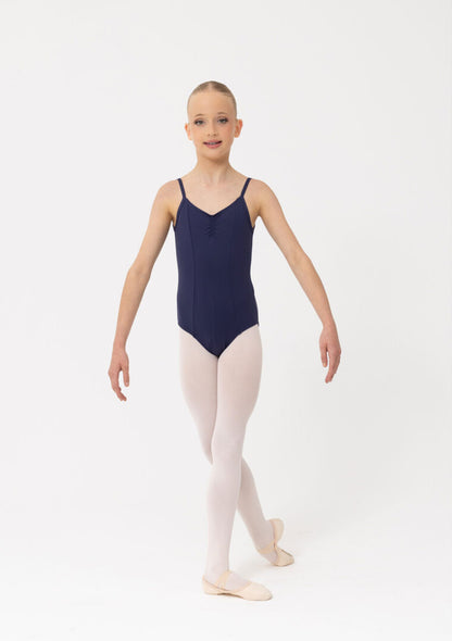 Studio7-Camisole-Strap-Leotard-In-Navy