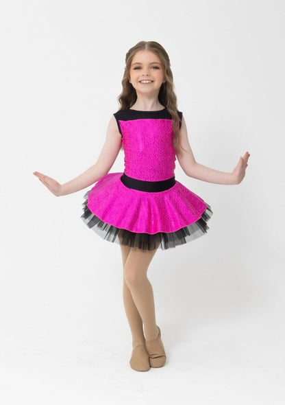 Studio-7-Trixie-Dress-In-Hot-Pink